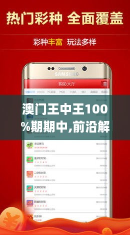 澳门王中王100%期期中，实用释义解释落实
