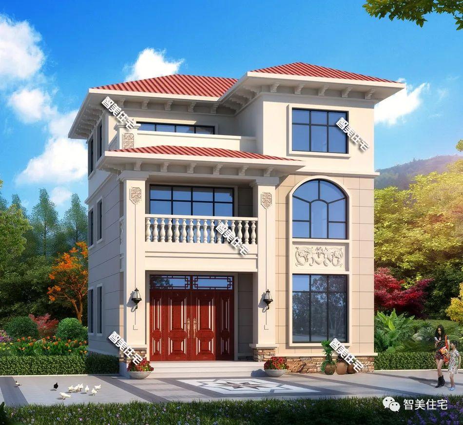 最新8x10米小别墅外观