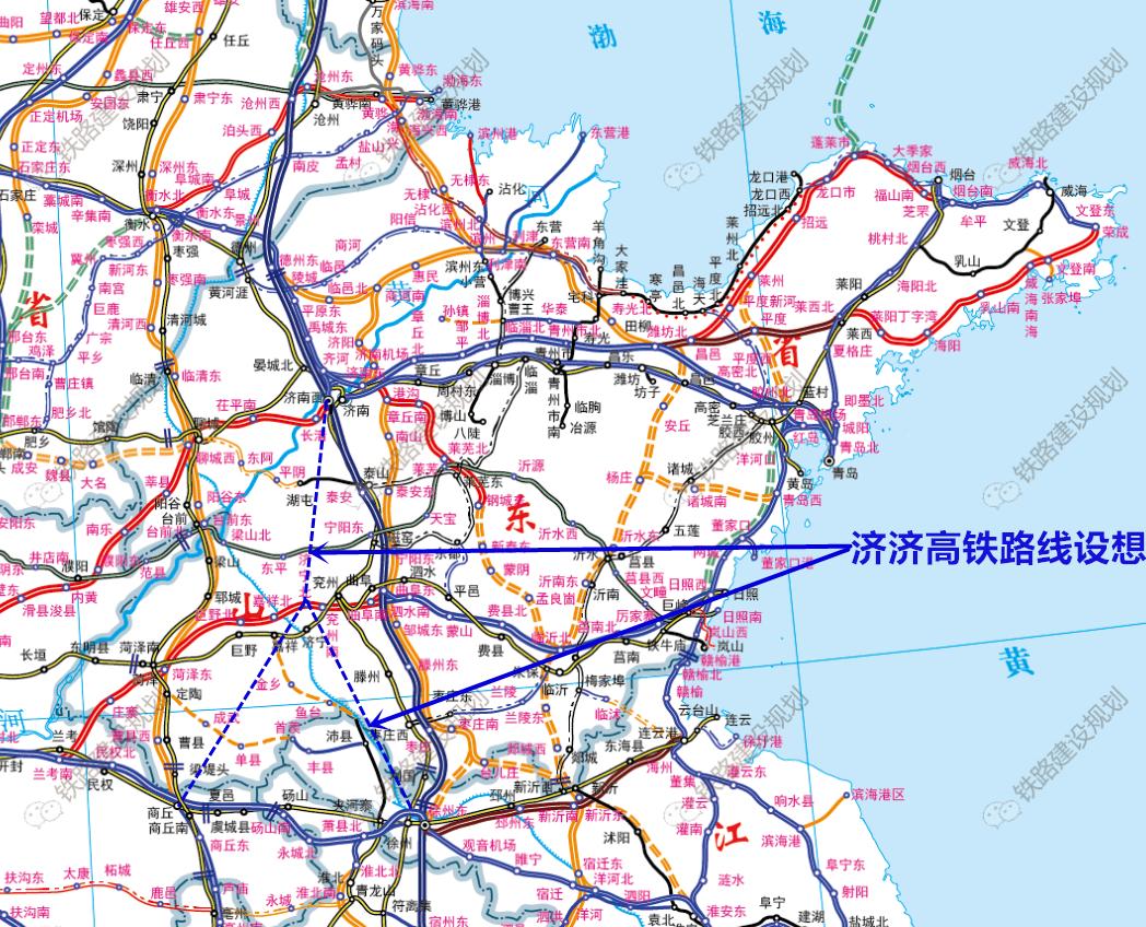 最新京沪高铁线路图