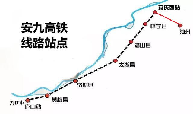 合安九高铁最新线路图