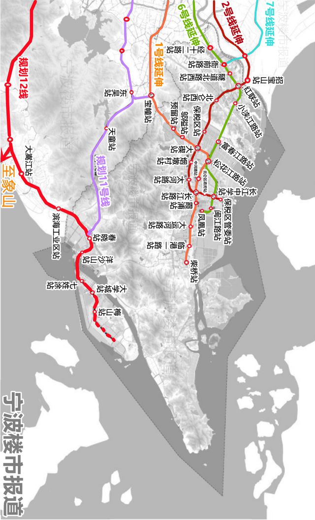 宁波北仑最新铁路规划